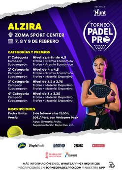 Cartel del torneo