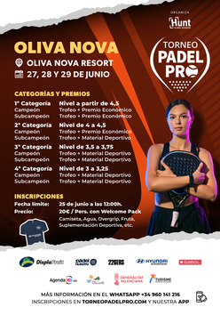 Cartel del torneo